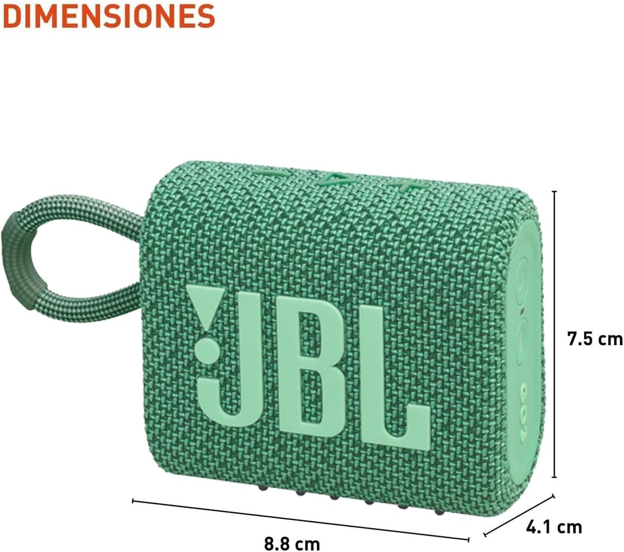 JBL Go 3 Eco Portable Speaker