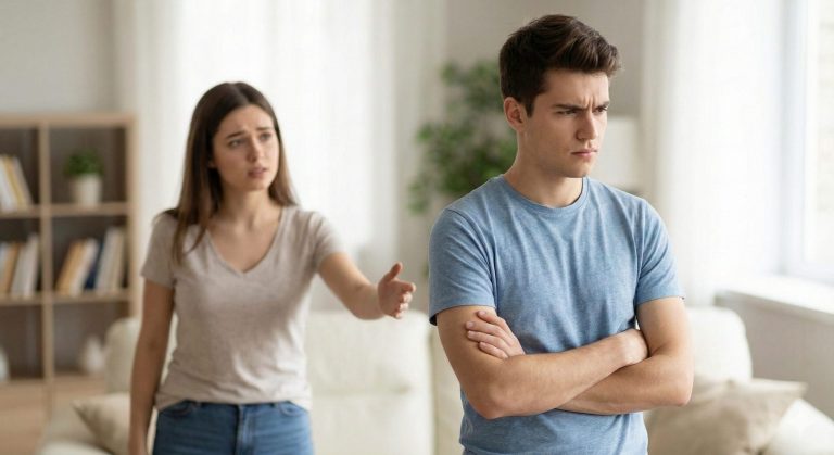 Why He’s Not Talking to You After an Argument (And What It Really Means)